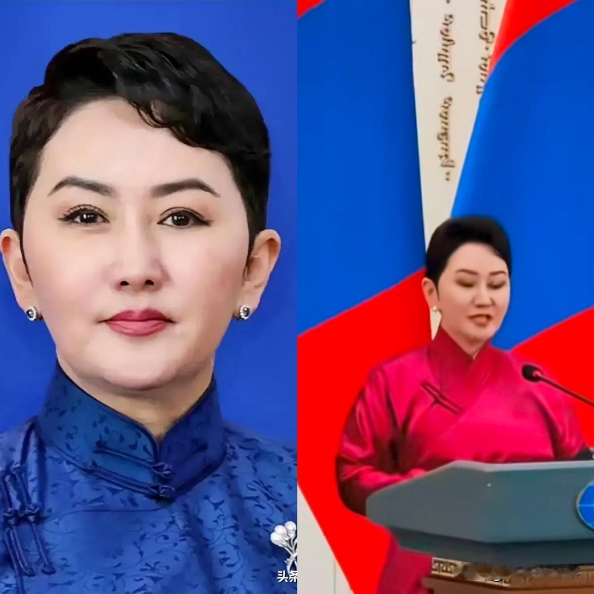 蒙古外长握手时手伸得特别轻，轻到像怕捏碎什么。一个排华了几十年的邻居，最近态度