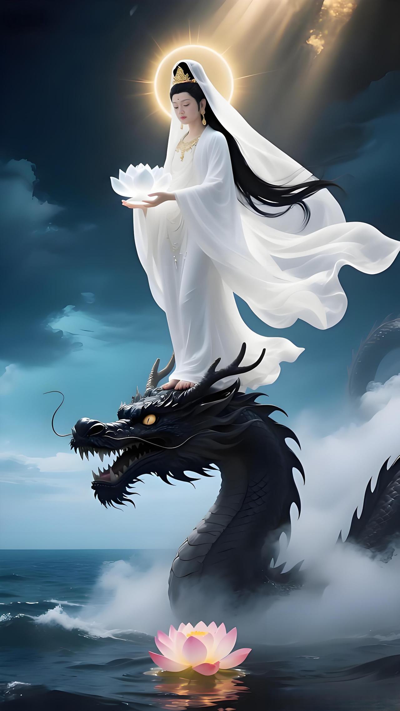 菩萨低眉，若某一刻你行至旷野，肩上风雪已化，檐下粥饭可温，心头再无块垒沉重