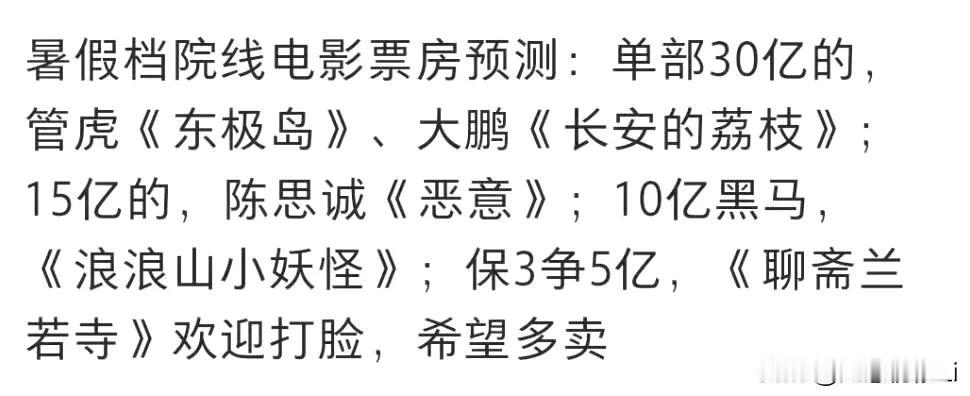 那个恶y上映一周才1.2亿，说明现在的预测已经失灵了吗，那个酱yn排片都可以到6