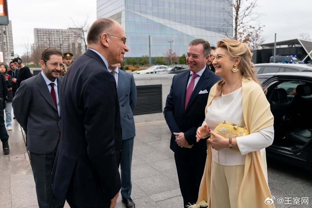 卢森堡王室🇱🇺3月6日，卢森堡大公纪尧姆和大公夫人斯蒂芬妮访问西班牙私立综