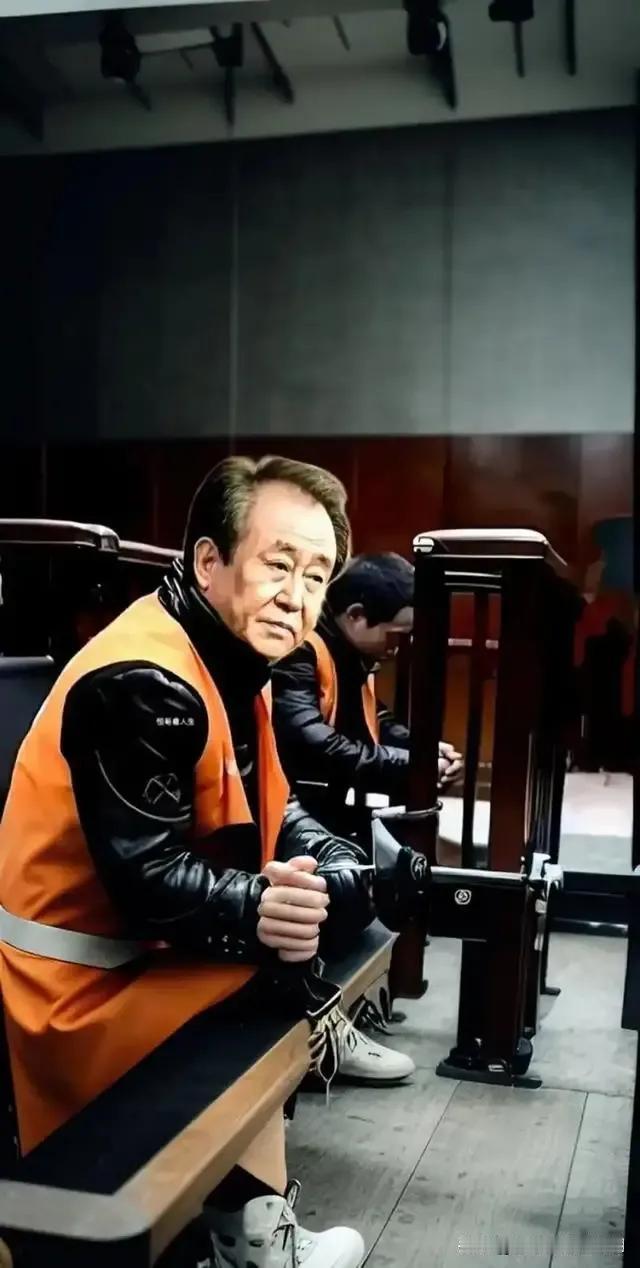 许家印今非昔比，如今关在监狱里如同八十岁的老大爷，再也回不到2021年意气风发的