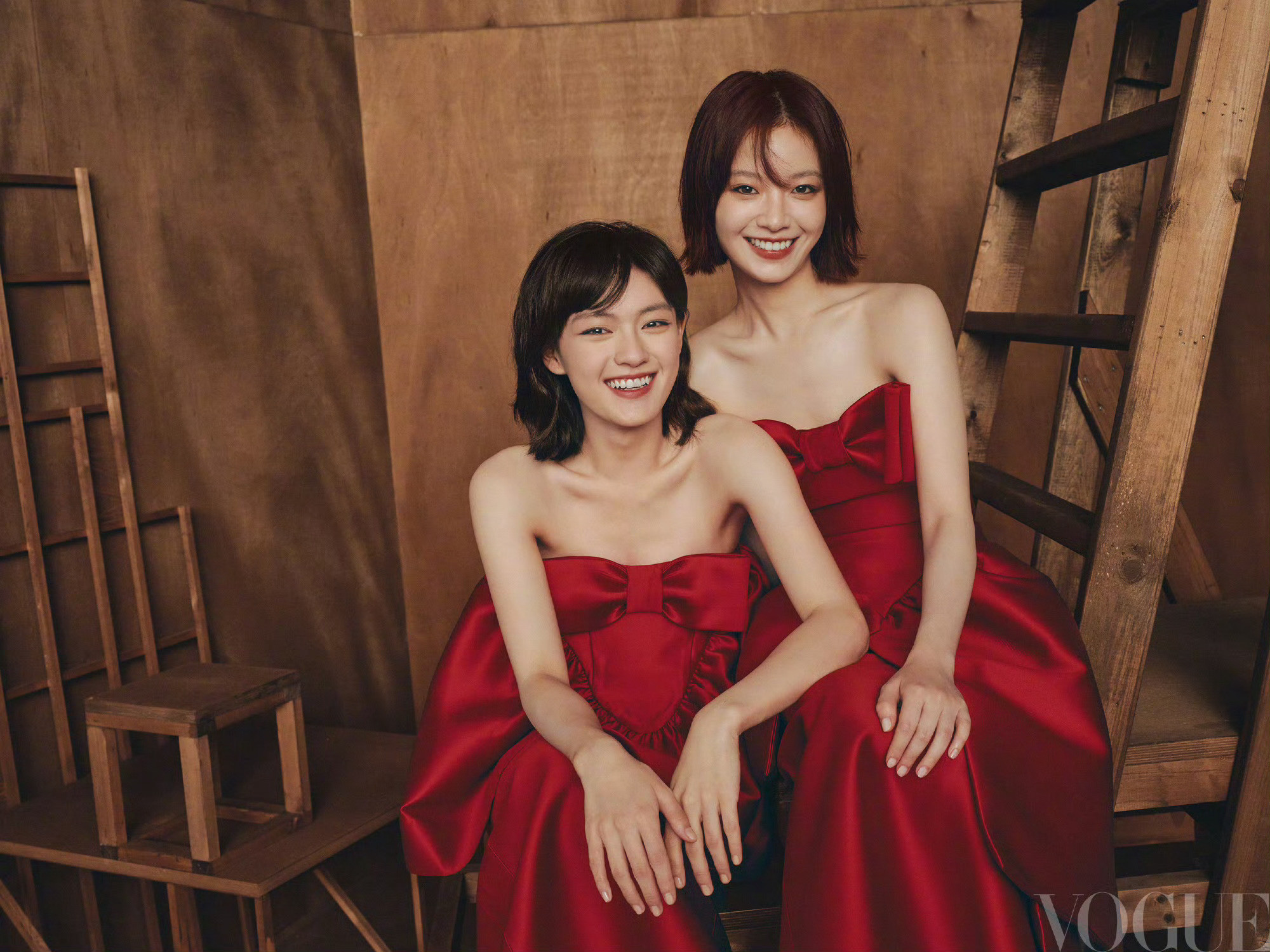 VOGUE有自己的换乘恋爱刘冲审美不行，但不影响大家都很美，内娱女演员百花齐放