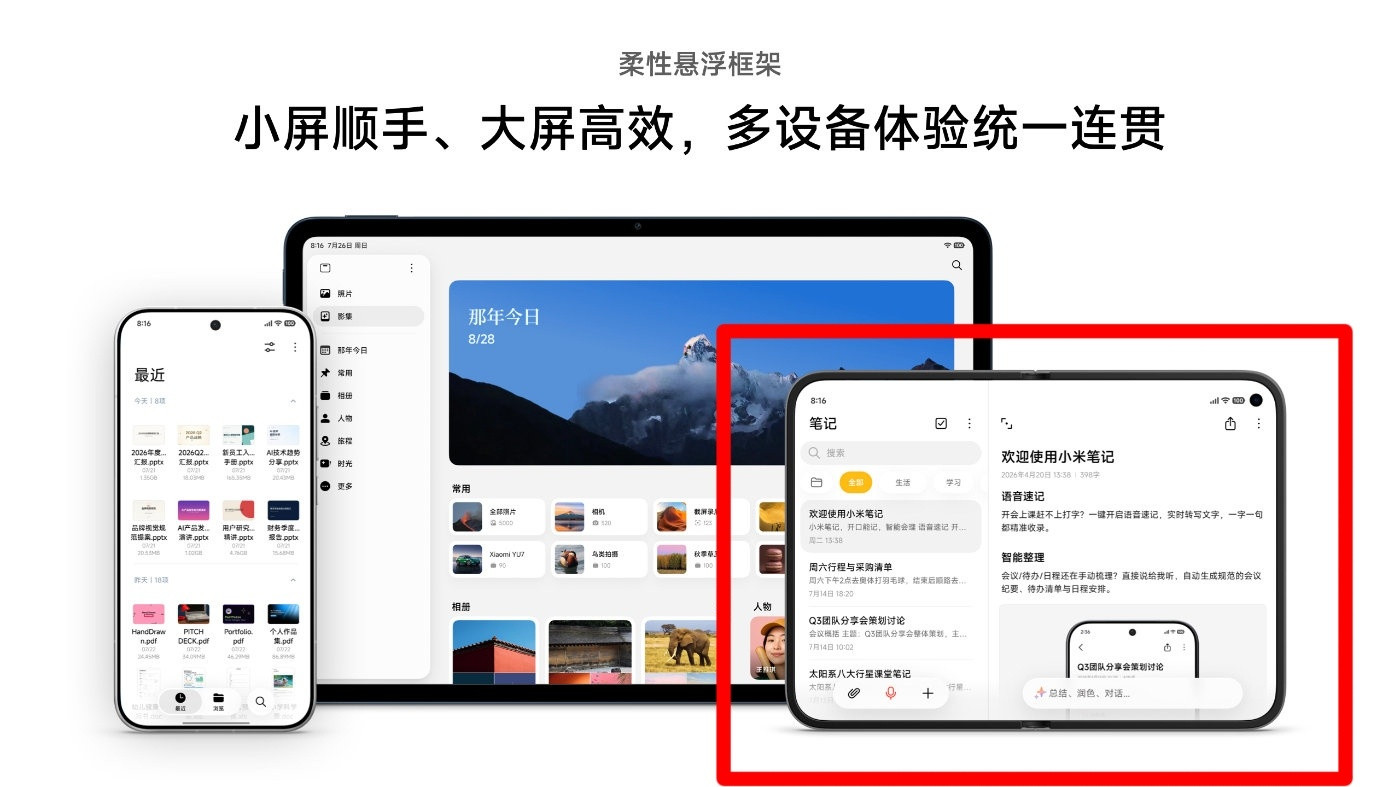 好家伙，这么大的事小米自己先爆出来了。看来，距离小米阔折发布也没多久了