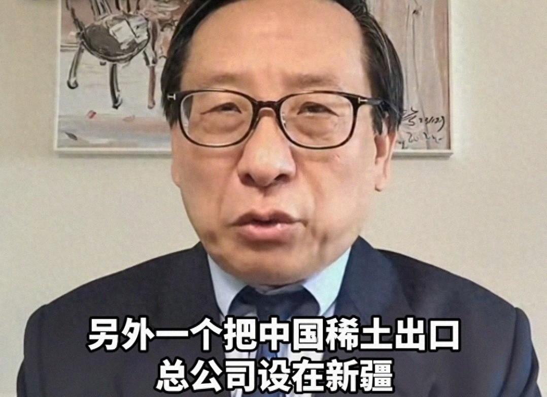 高志凯建议，新疆成立稀土出口总公司，西方想买爬着去......国际关系学者高志凯
