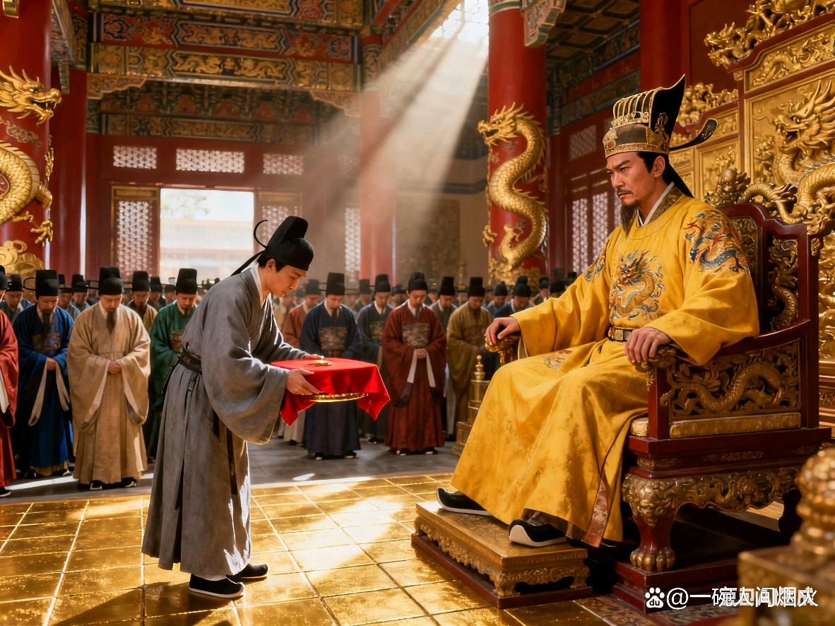 朱元璋宴请功臣，徐达发现自己的座位离门最远，他笑着装醉提前离席，当夜庆功大火，第