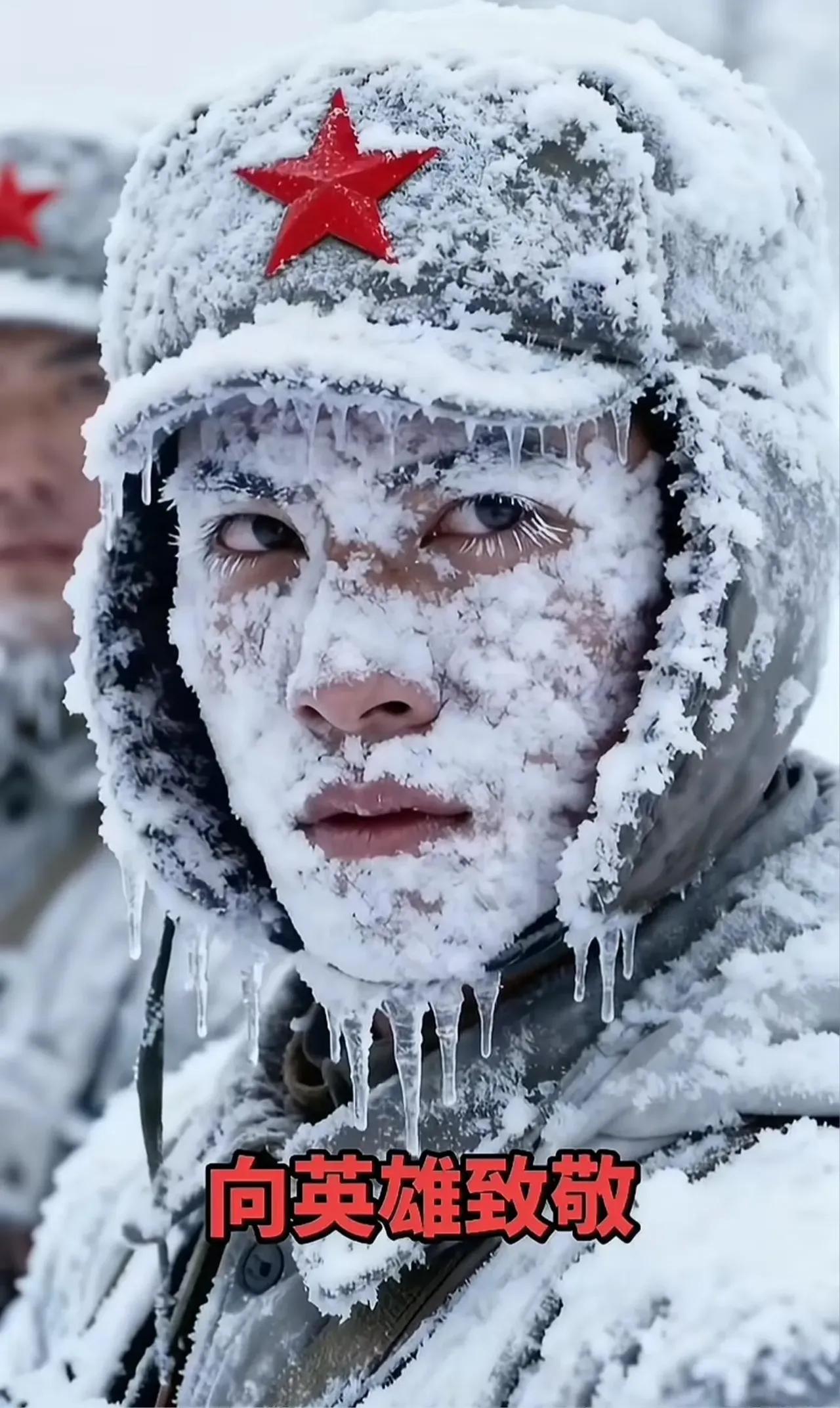 看着心疼，真的心疼！致敬，伟大的中国军人！