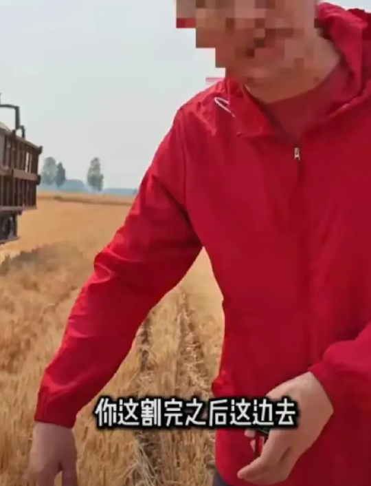 割麦子到底惹了谁？男子阻止割麦农民原因曝光，网友：丧尽天良5月27日，一位博