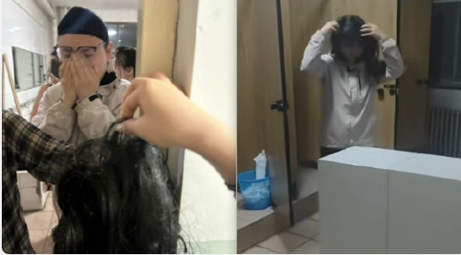 4月24日，华北电力大学保定校区多名学生在社交平台发帖爆料，称该校一名男生戴假发