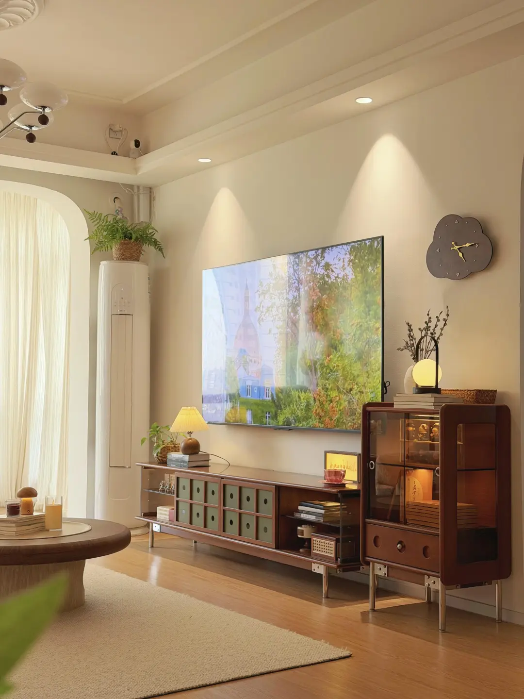 3w改造客厅下车，我选的电视柜呼声最高❗️