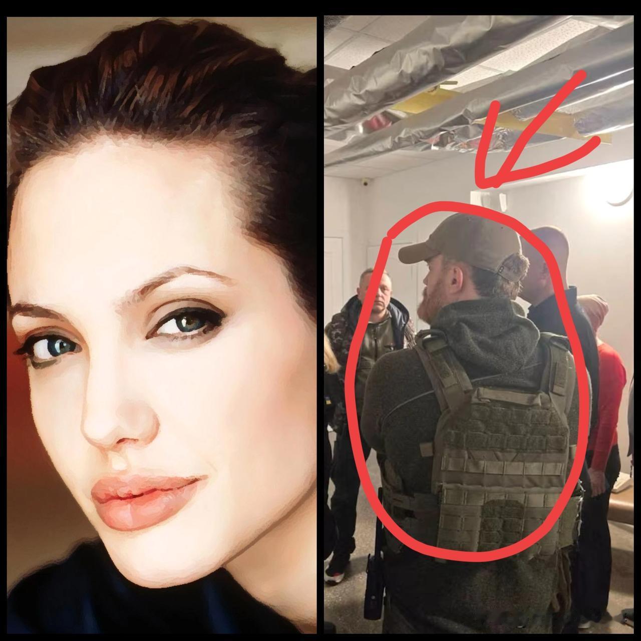 难怪乌克兰打仗这么差，连朱莉这种联合国难民署亲善大使的面子都不管用她的随行司机