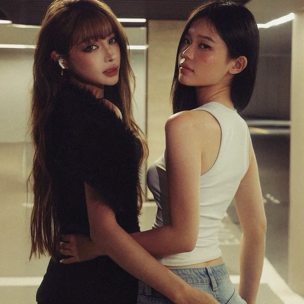 不知道啊 当时和闺蜜一转头就被拍了。