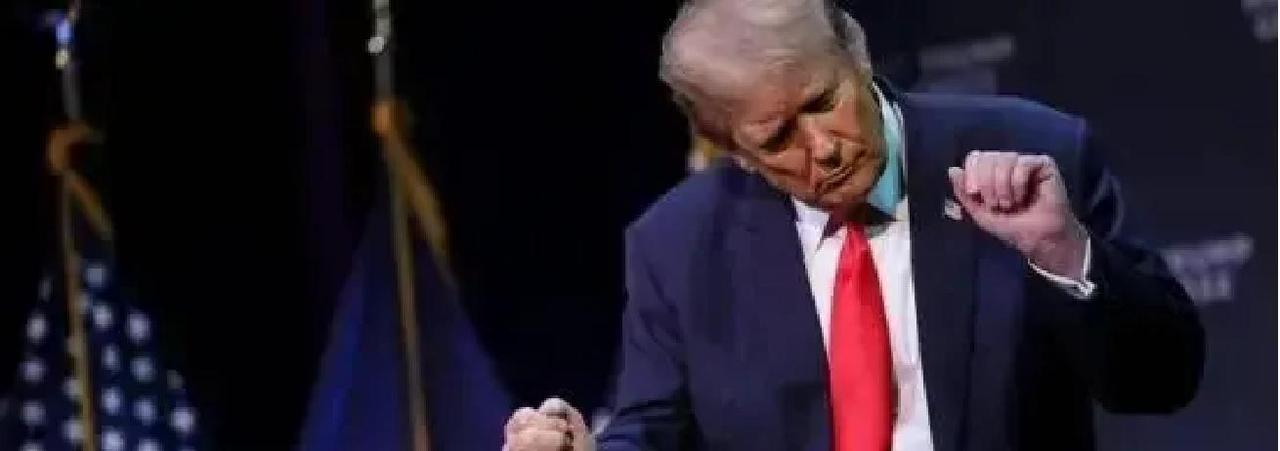 特朗普又放狠话了，这次直接要把门焊死。他在社交媒体上明明白白说，要永远不许“第三