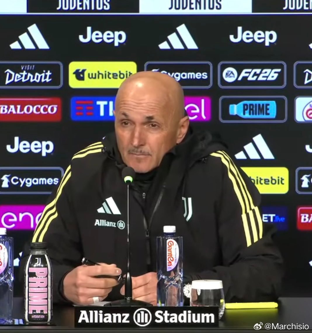 斯帕莱蒂亲自出席和比萨的赛前新闻发布会：1，球迷们的支持给了我们极大的动力，让我