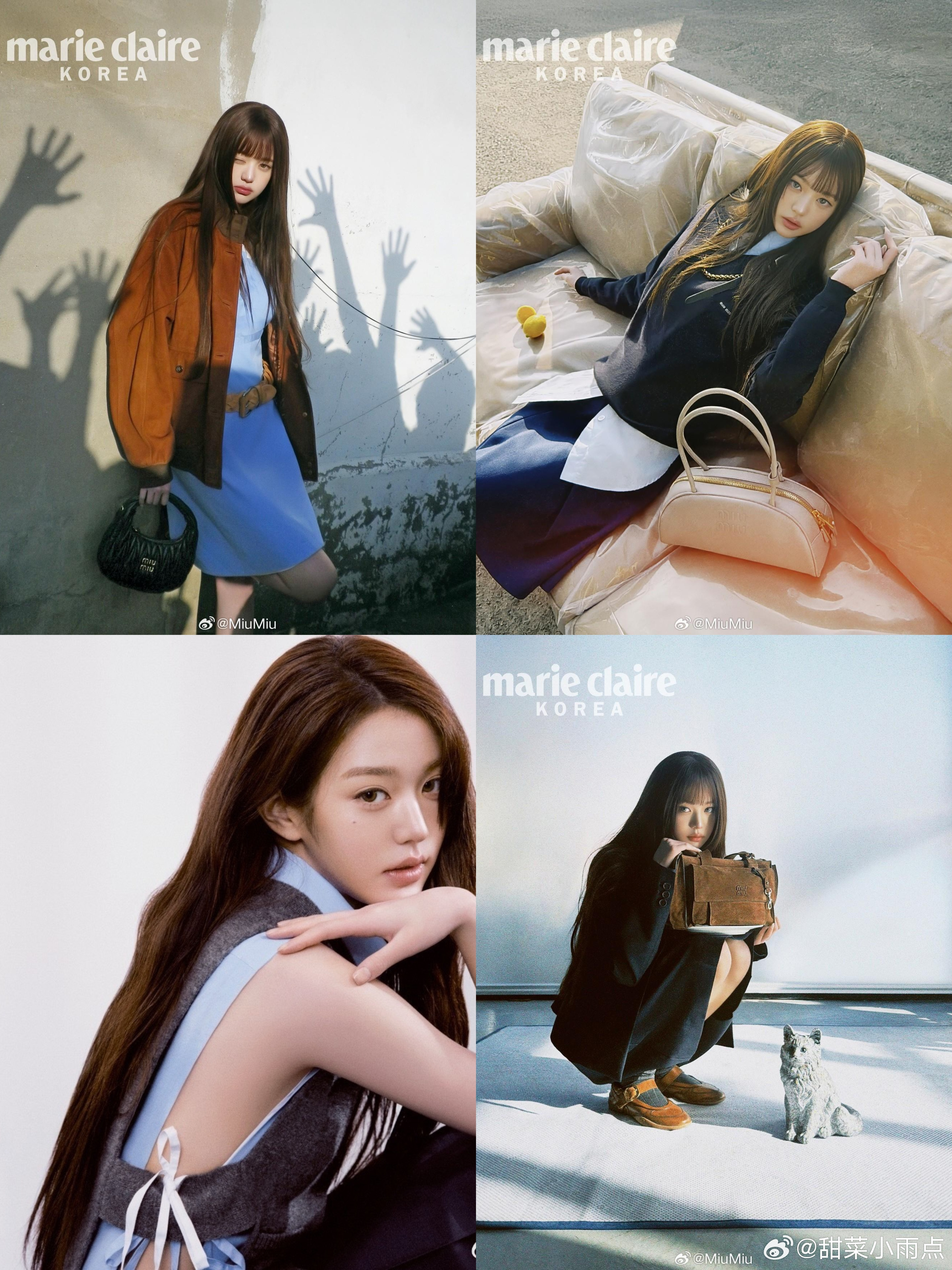 赵今麦争点气就赶紧跟miumiu拜拜行吧没看到张元英宣传照之前我以为这个牌子就