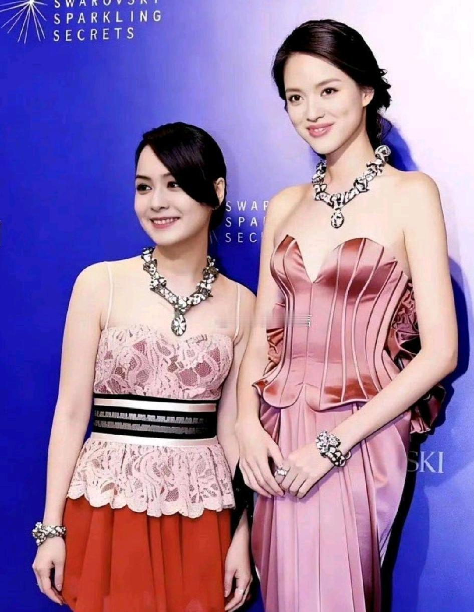 这两位美女都是谁？尤其右边这位美女，太高了不是那么的精神。