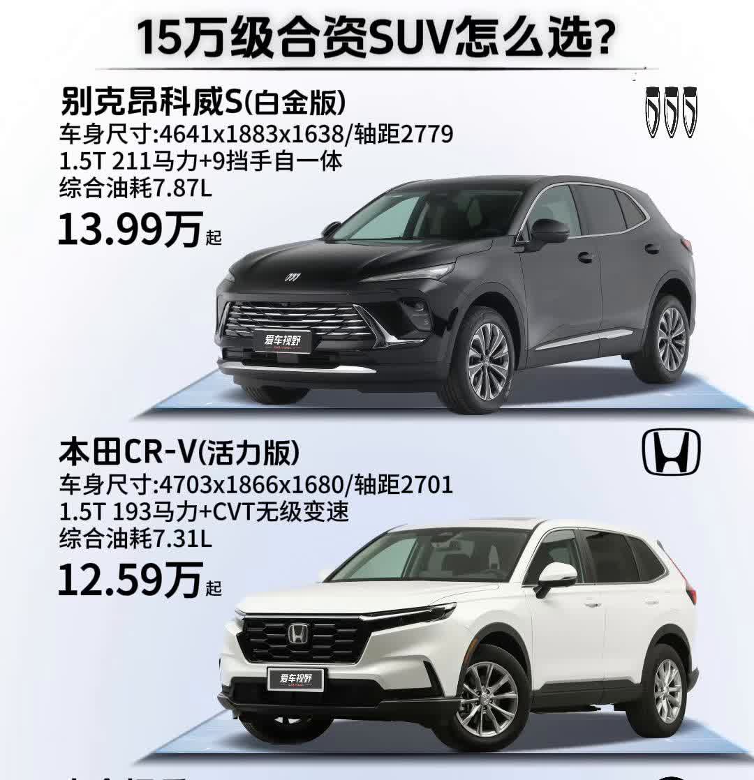 15万级合资SUV怎么选？·别克昂科威S(白金版)：车身尺寸：4641x18