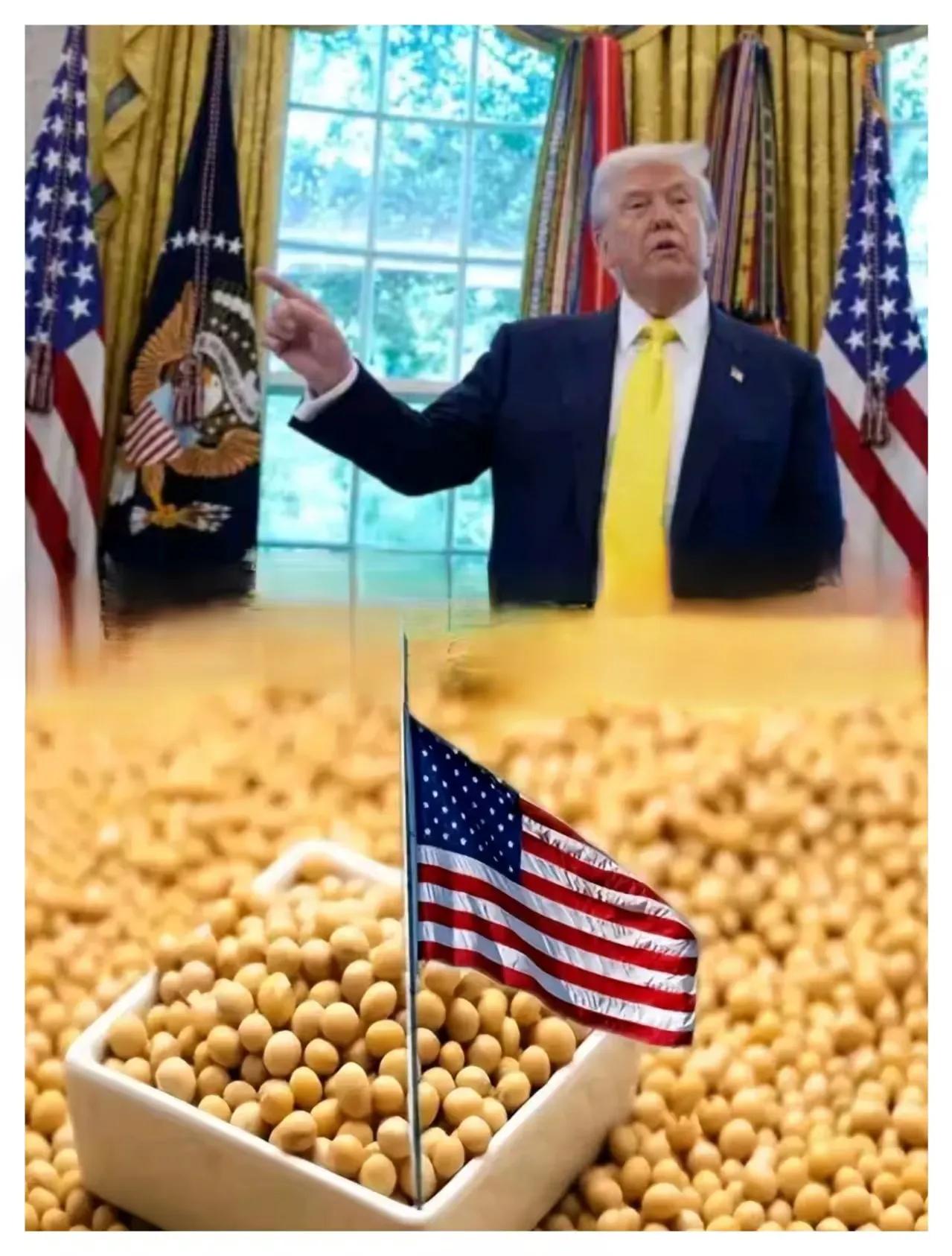 特朗普又开始整活儿了，张口就让中国把大豆订单翻三倍。好家伙，你知道翻三倍是什么概