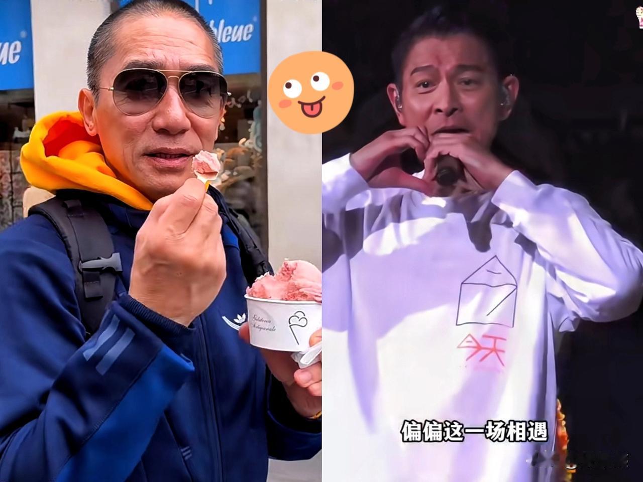 对比刘德华不得不佩服梁朝伟他真的太清醒了！我查了查，刘德华64岁，梁朝伟