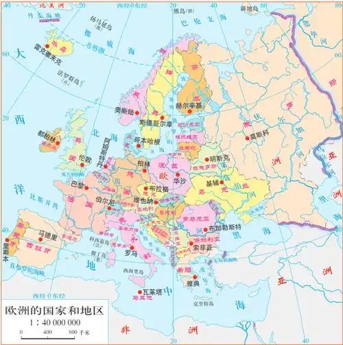 很多网友好奇：为啥西欧的国家版图那么稀碎，但是人家却没有什么领土纠纷？要我说