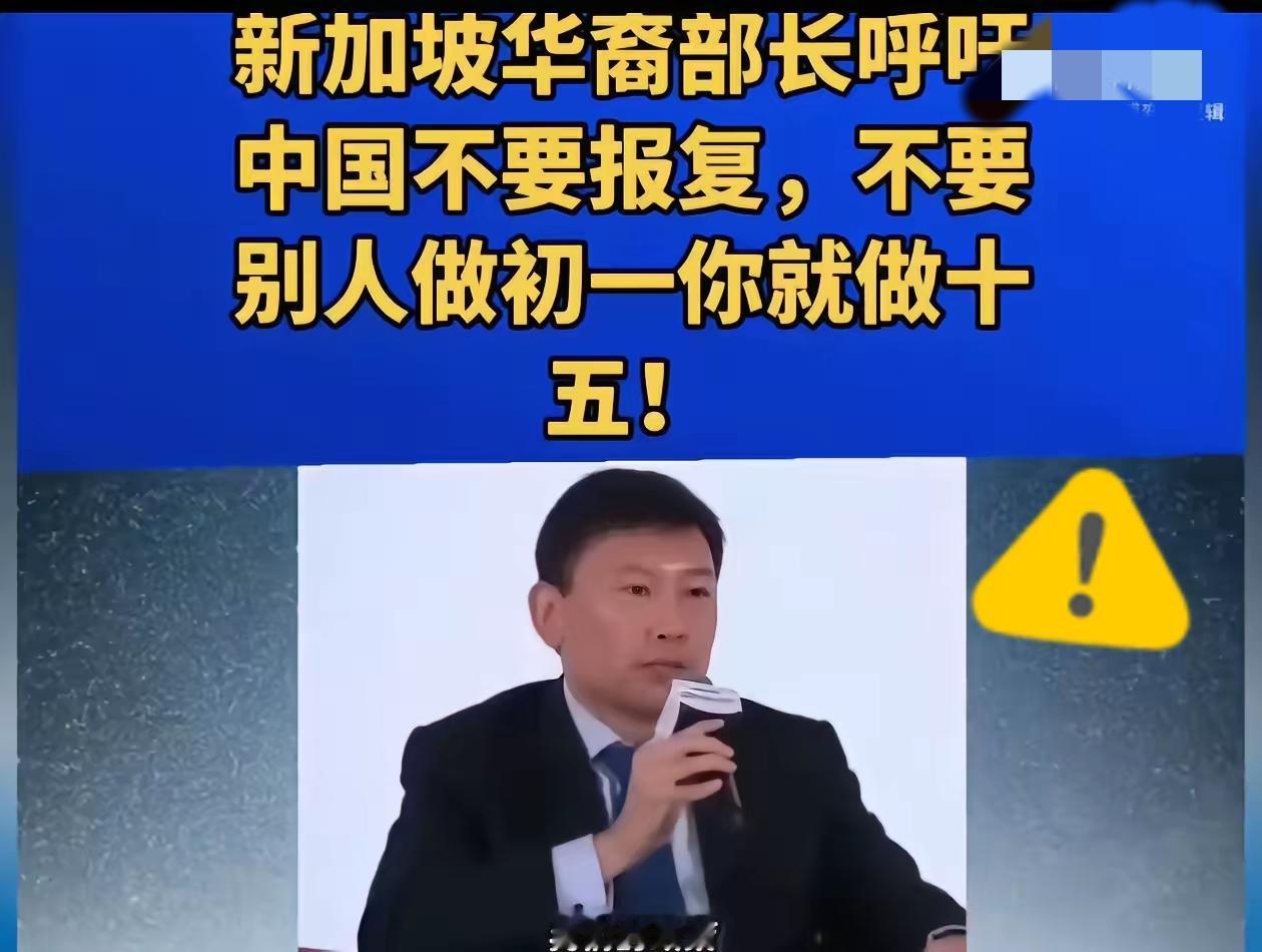 中国早已不惯着！你敢出手我就敢反击，这才是大国该有的硬气新加坡华裔部长看得