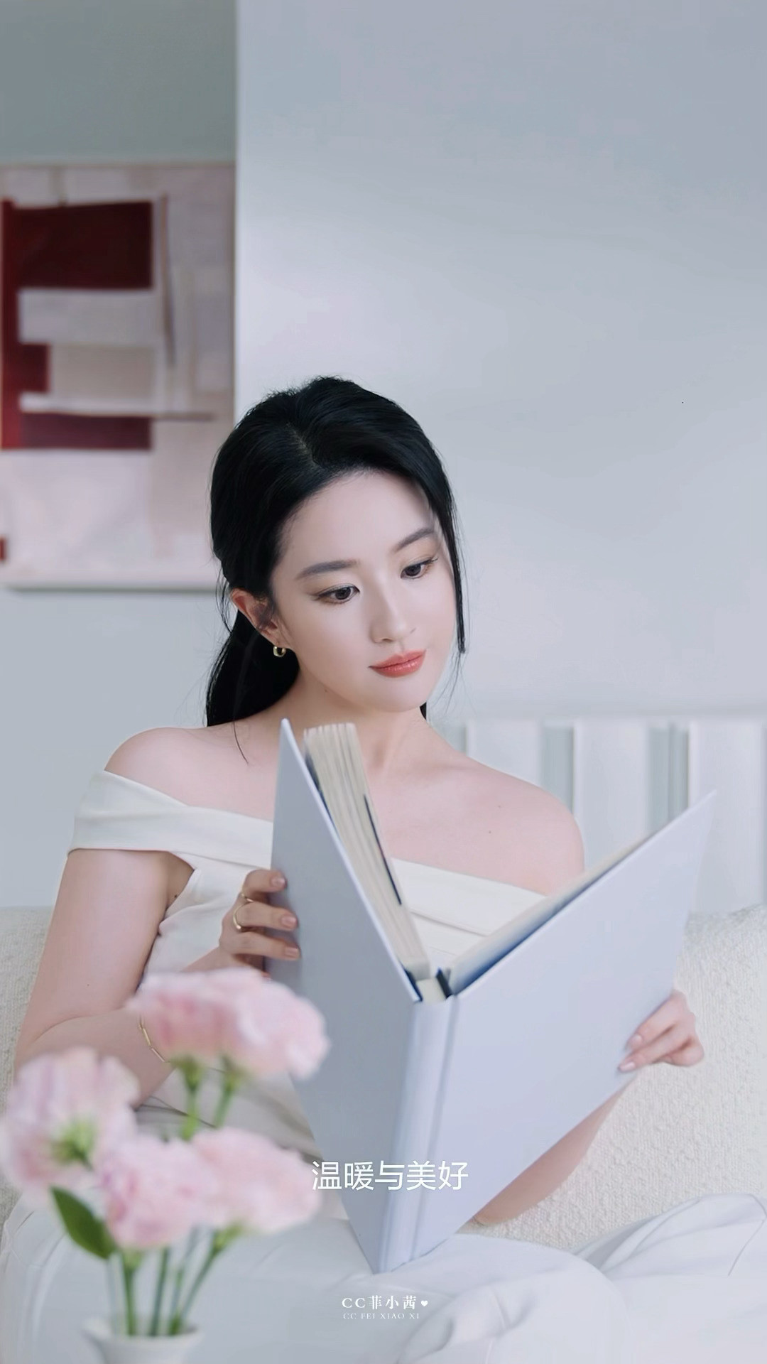 ▷刘亦菲×资生堂𝐒𝐇𝐈𝐒𝐄𝐈𝐃𝐎|好清新脱俗的美🧚