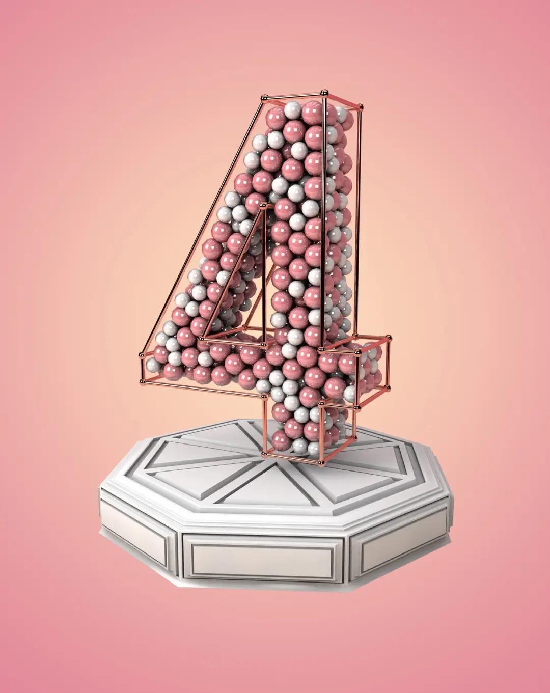 有对数字敏感的友友吗？我不知为什么特别喜欢偶数。尤其喜欢数字“4”。可能大多数