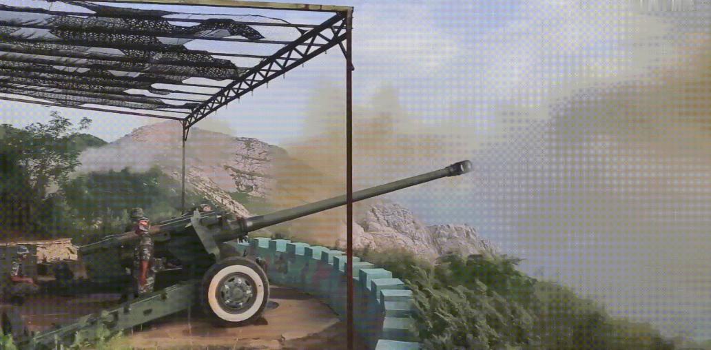 ☁同样130毫米榴弹炮,中国稳如磐石还能速射,中国人现在已经玩到炉火纯