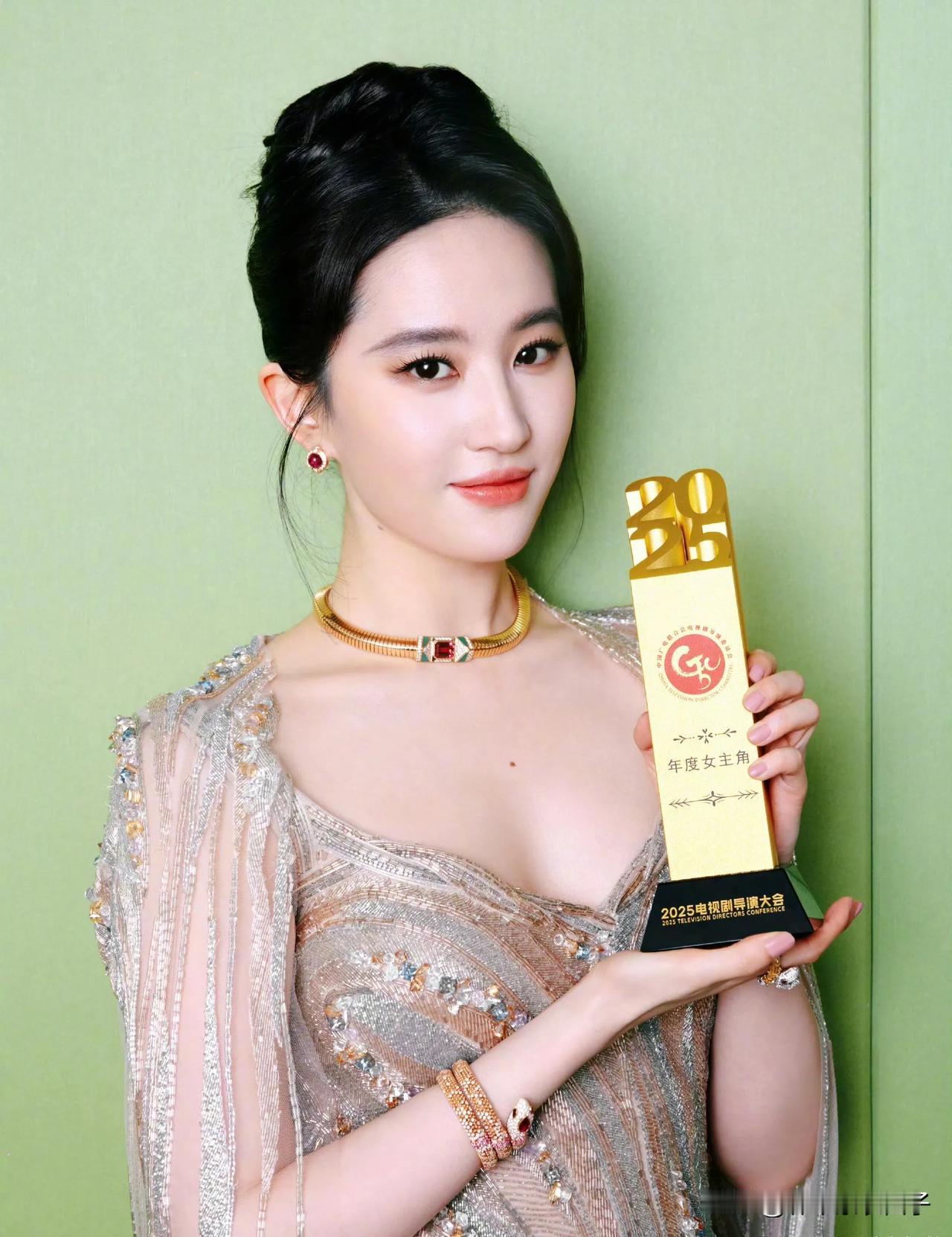 2025年电视剧导演之夜获奖名单，谁最实至名归呢？1.刘亦菲，年度女演员。2