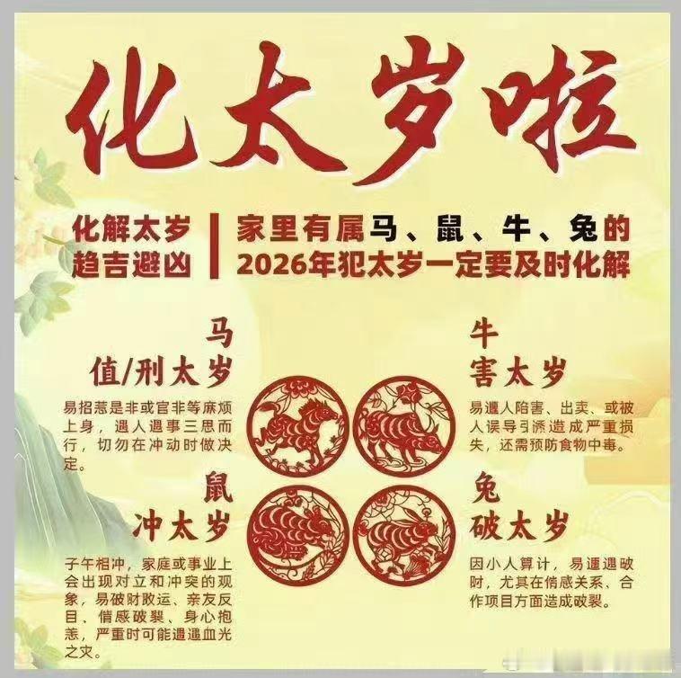 我们什么都能省，唯独化太岁的钱，千万不能省！一个人的运势，是事业、财富与健康的基