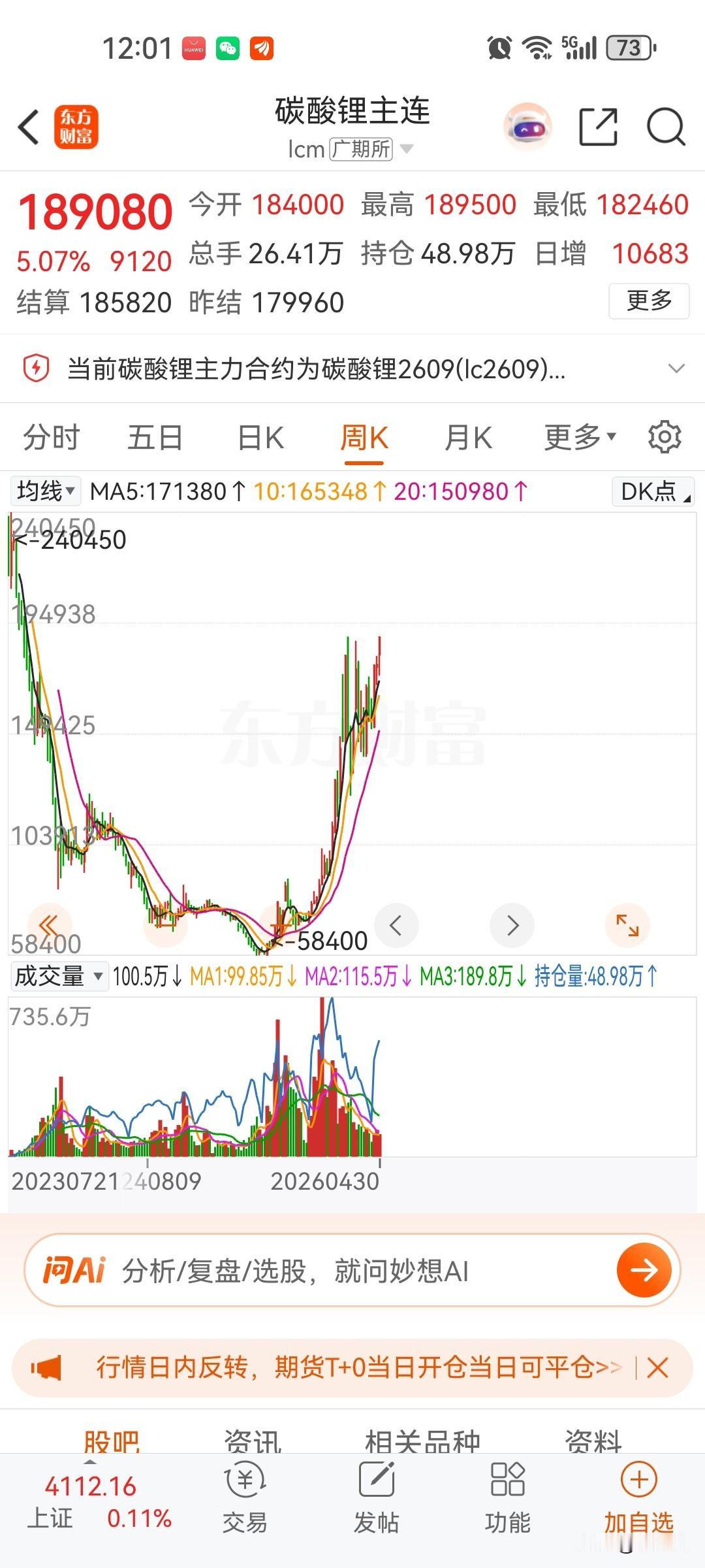 碳酸锂价格突然能涨这么多真的没人能想到，究竟是什么原因突然暴涨这么多，油价只是一