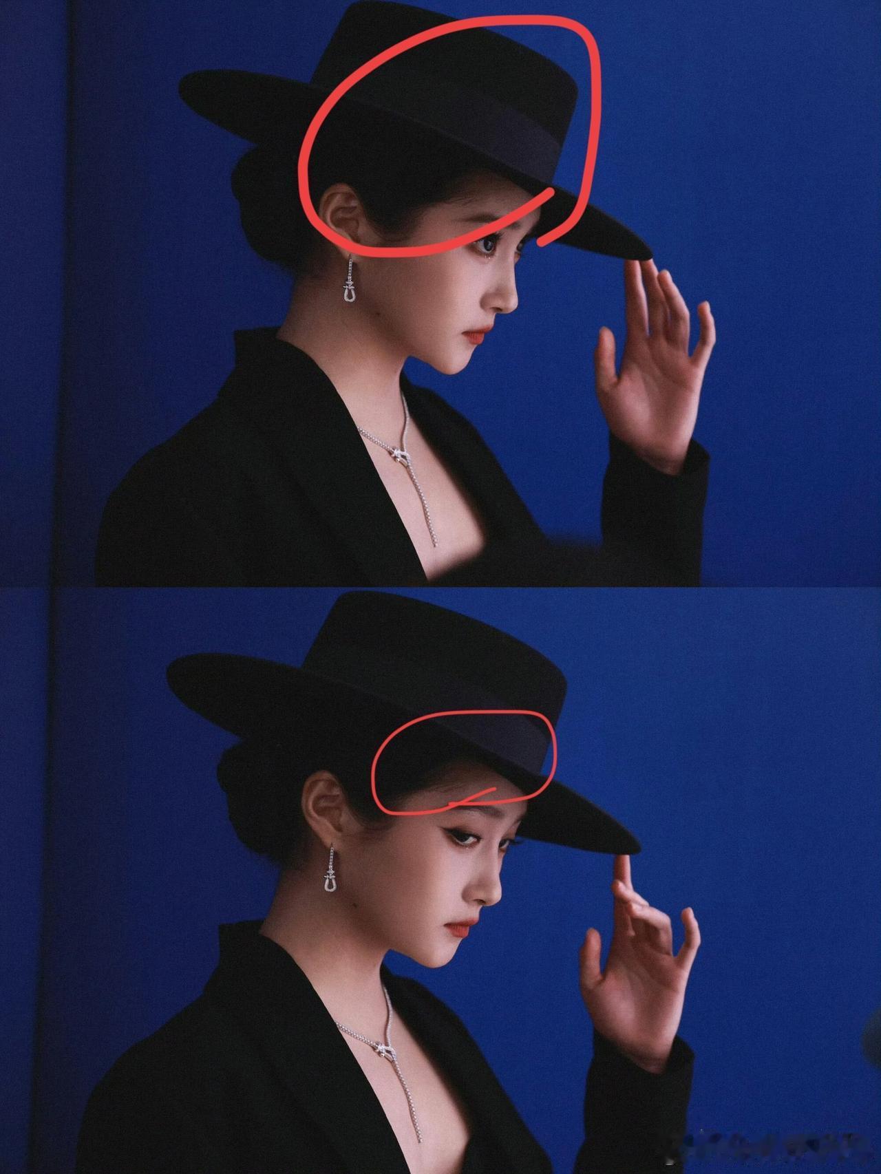 关晓彤真的是哪哪都好但是有一点我不懂，那就是她为什么一直留着她的胎毛，额头的胎