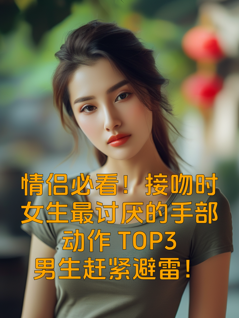 情侣必看！接吻时女生最讨厌的『手部动作』TOP3，男生赶紧避雷！