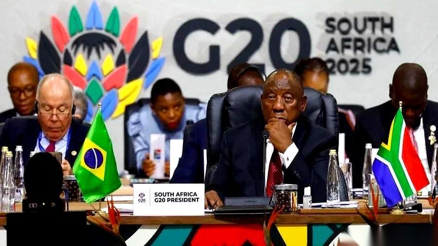 你敢信吗？全球最有钱有势的20个大佬攒的局，G20，明年美国当东道主。结果人家