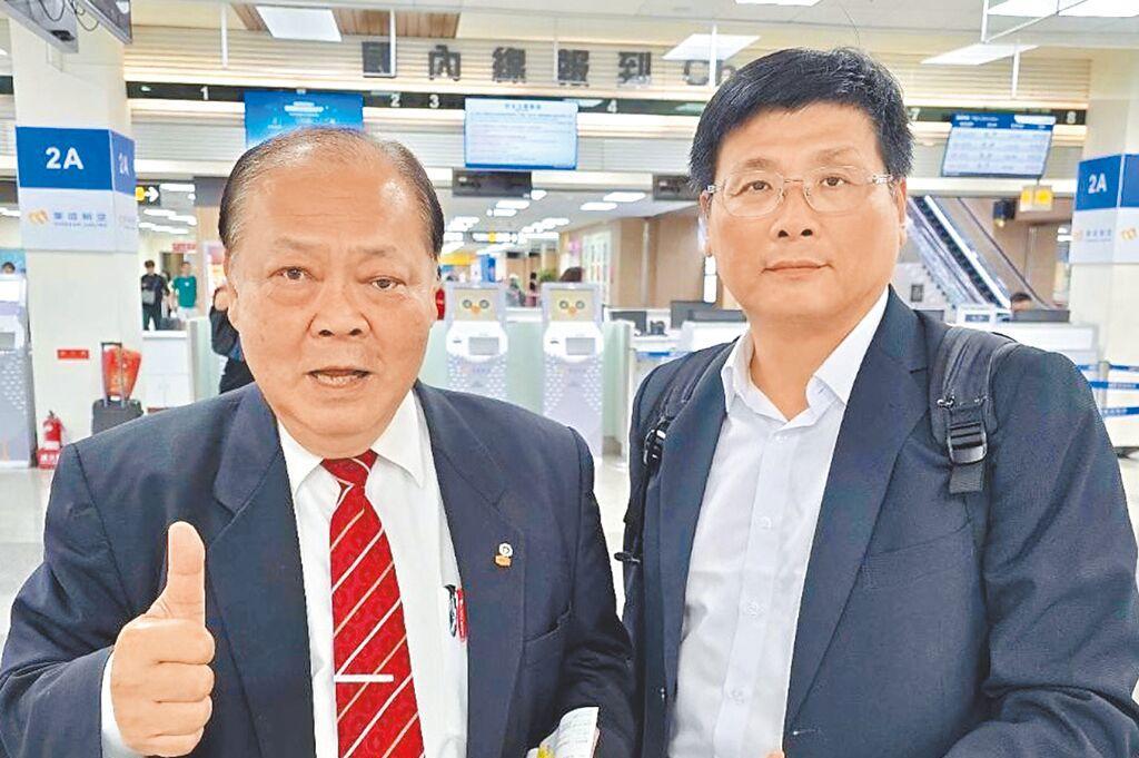 民进党籍澎湖县长陈光复重摔昏迷副县长林皆兴紧急代理澎湖县长陈光复于今日下午3