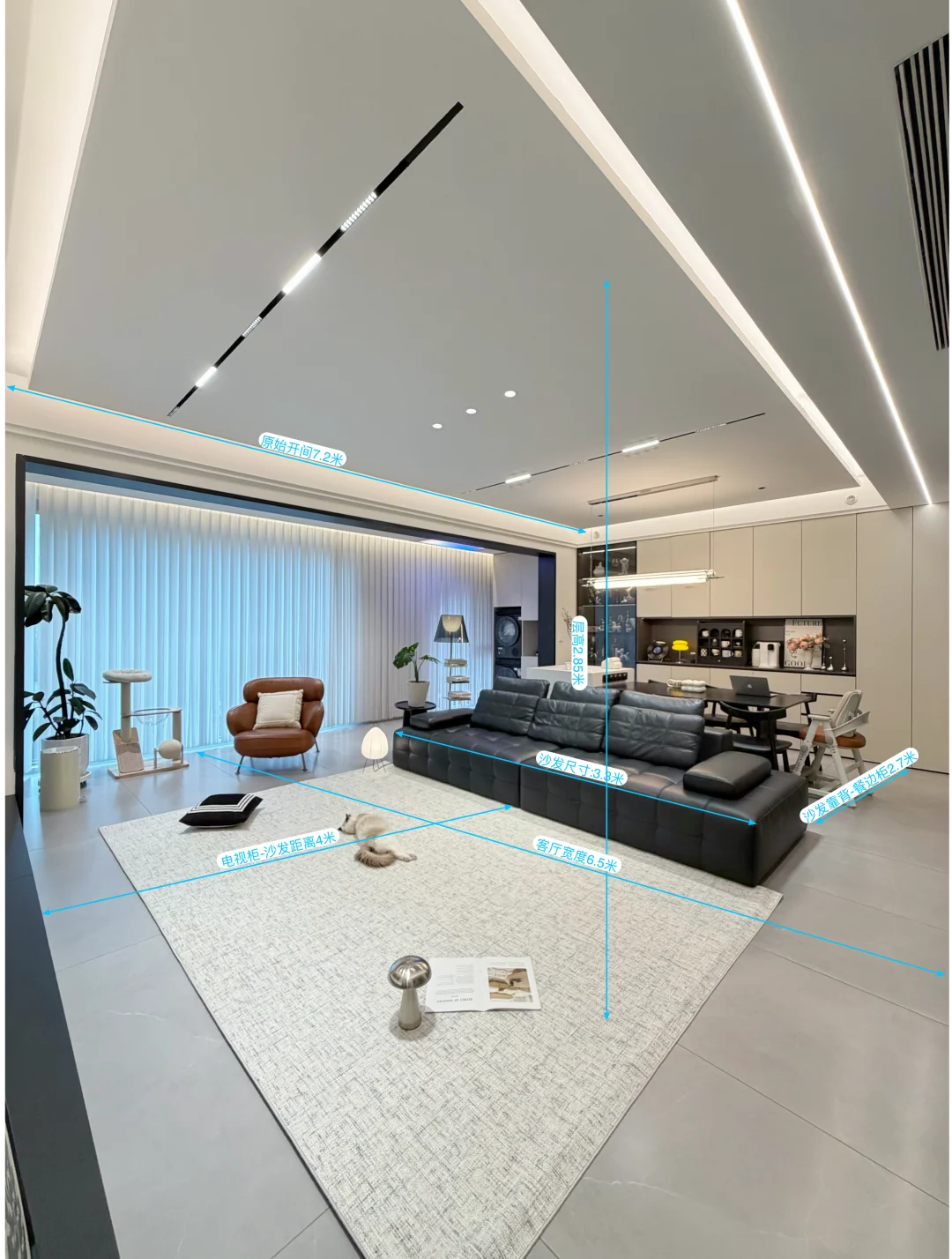 被嫌弃的横厅～让我装成了梦中情房（附尺寸 ）