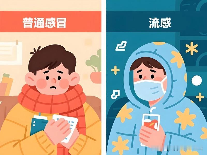 如何快速区分普通感冒和甲流快速区分普通感冒和甲流，可从三方面入手。病原体上，