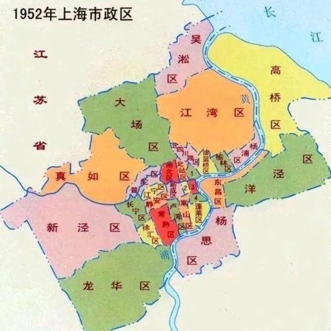 上海能成为全国经济第一城，最应该感谢的是江苏。现在上海的土地面积是6340.5