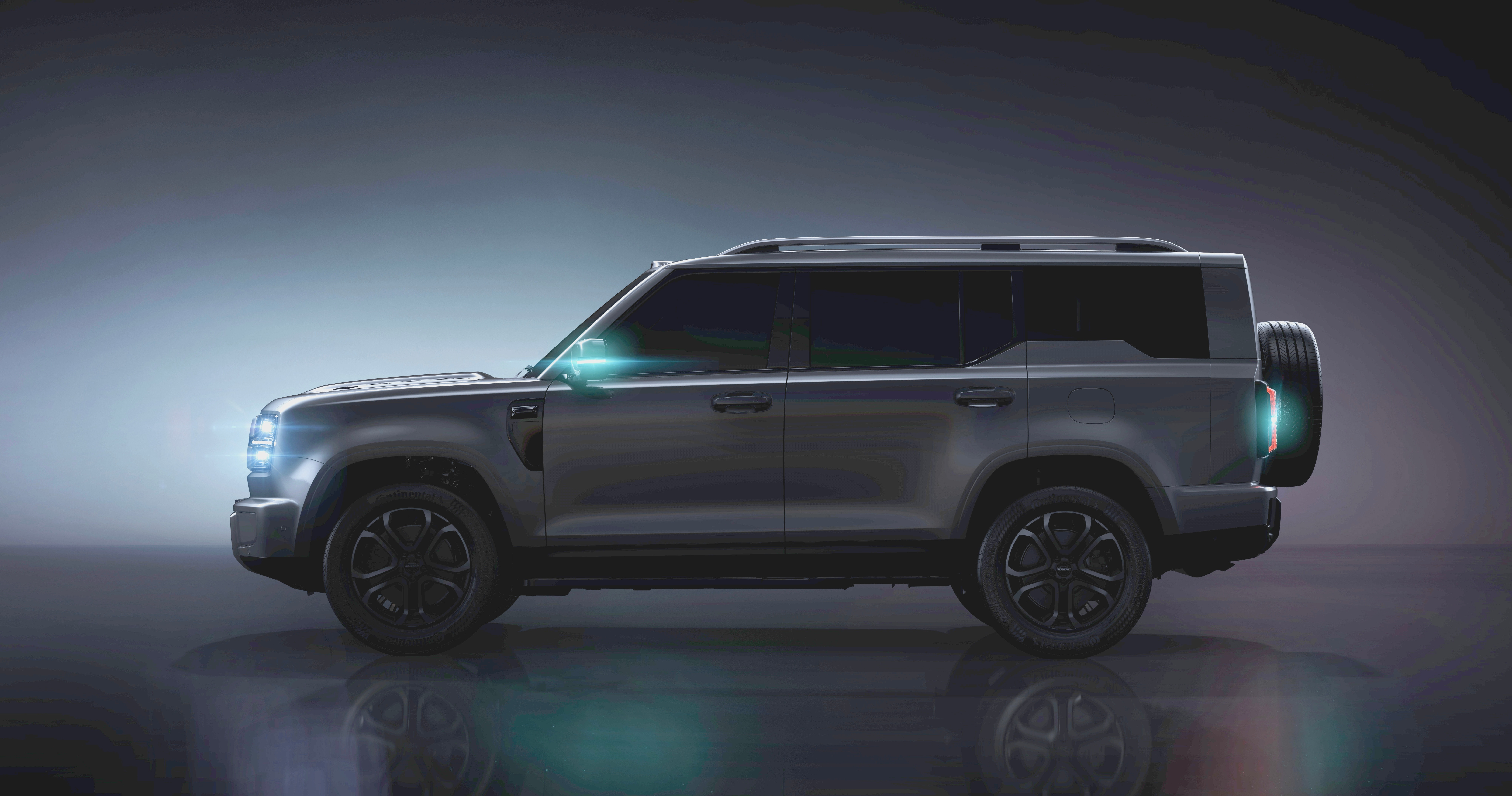 哈弗的新旗舰SUV，没啥好猜的，就是要硬，要man，要猛，这体格加方方的造型，挺