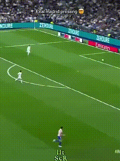 感受一下皇马的恐怖逼抢，这谁顶得住，这才是我喜欢的皇马，这样踢敢问：怕谁？用马