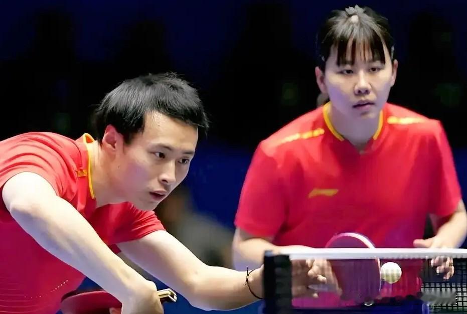 全运会乒乓球，混双四强已出2席[玫瑰]1，陈垣宇/蒯曼（20岁/21岁）江苏