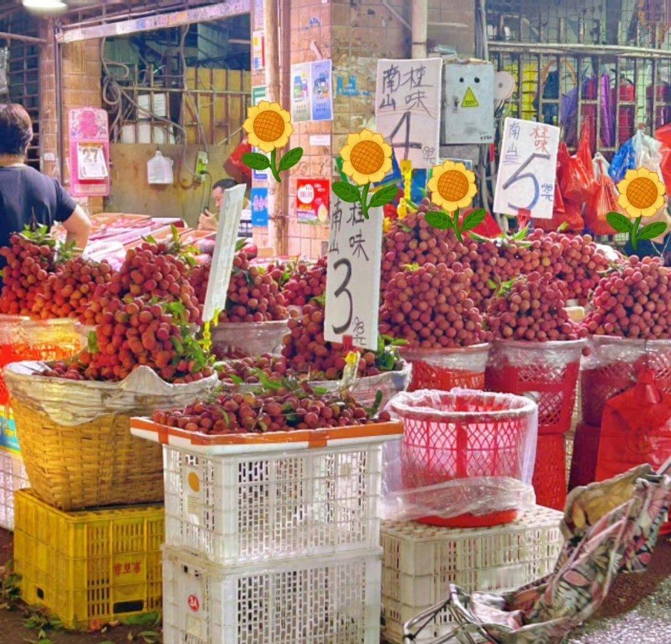 深圳的荔枝这么便宜吗​​​​