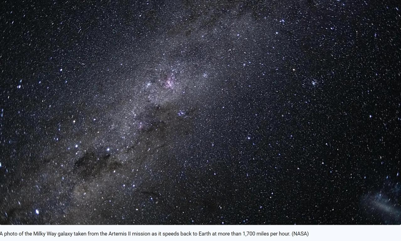 阿尔忒弥斯二号正以每小时超过1700英里的速度返回地球NASA官员周三表示，