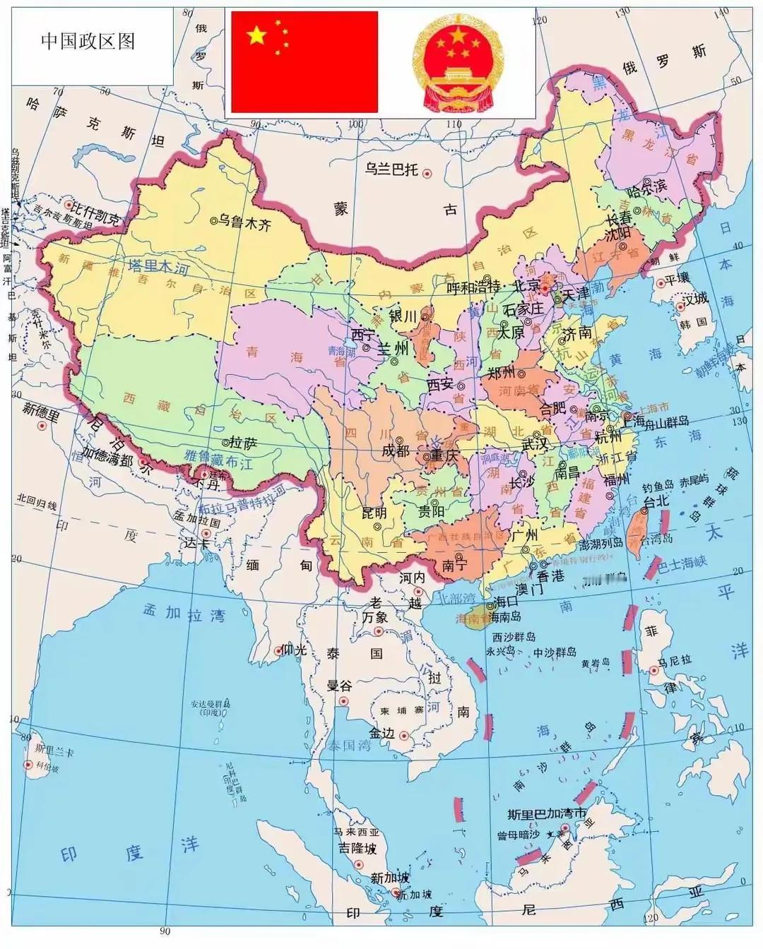 我国哪个省的地理位置最优越呢很难绝对地说哪个省地理位置最优越，不过广东省的地理