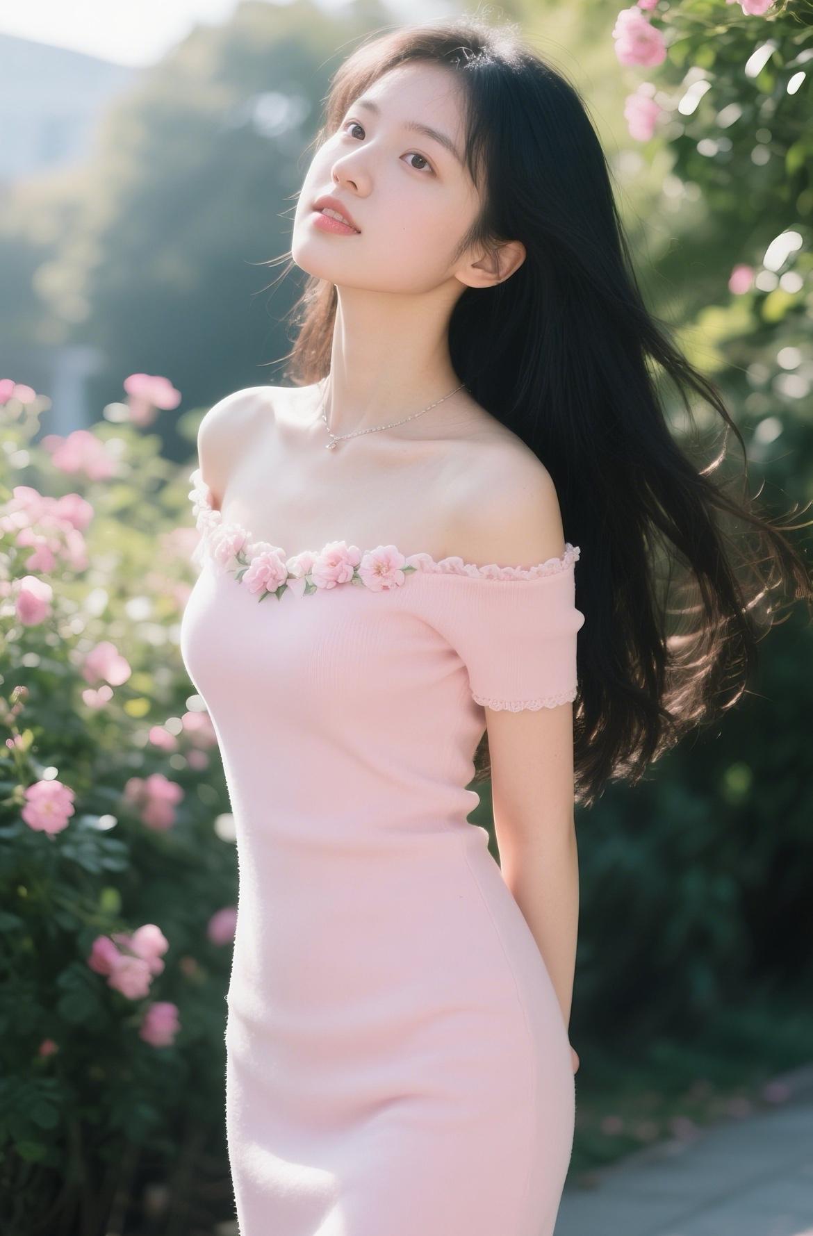 从小就对粉色的衣服和东西没有抵抗力…[笑着哭][笑着哭]我就是喜欢这个颜色…