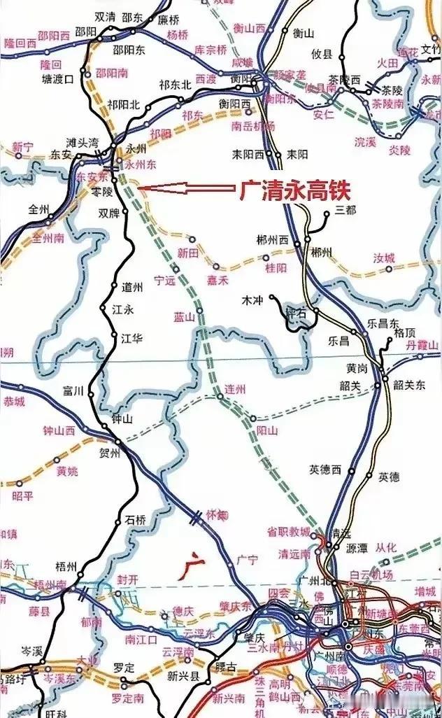 广清永高铁开工，受影响最大的就是湖南衡阳。湘南第一大高铁枢纽的地位，无论如何也会