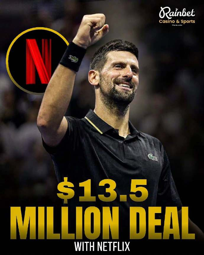 德约科维奇签1350万美金合约拍纪录片网球传奇人物诺瓦克·德约科维奇与Netf