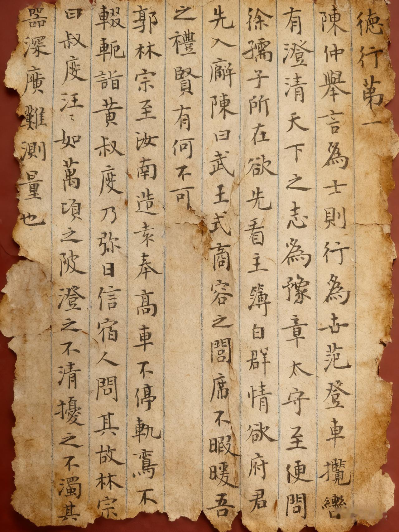 ai还是很牛的书法文化古籍古书每日分享书法