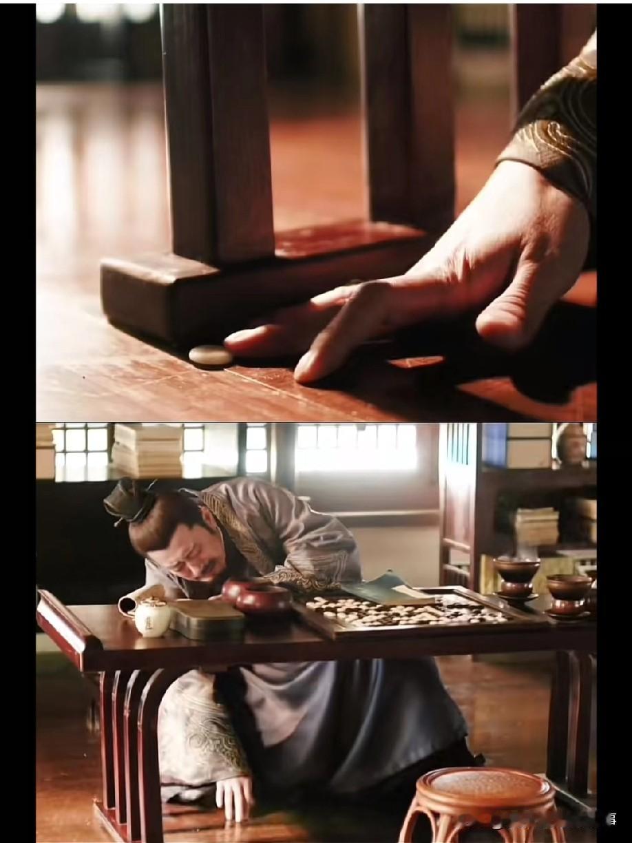 里盛纮捡棋子的那个特写，真的把他这辈子的“糊涂”和“后知后觉”戳得明明白白——那