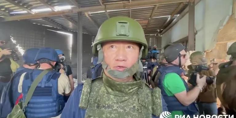 【一名中国记者在乌克兰无人机袭击中受伤】俄媒6月26日消息，据俄强力部门消息，中