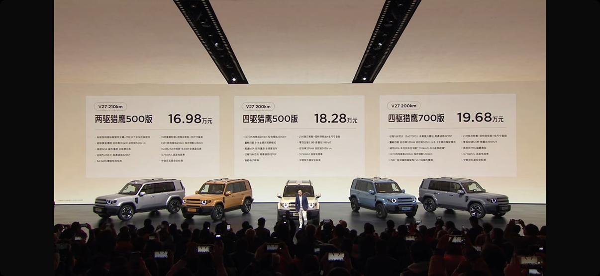 iCarV2716.98万起售，好看好开的5米方盒子以BornToPl